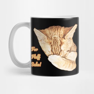 Funny Face Palming Kitty Cat - For Fluff Sake! (FFS) Mug